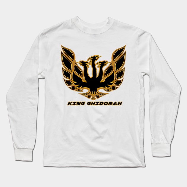 King Ghidorah Long Sleeve T-Shirt by Digiwip